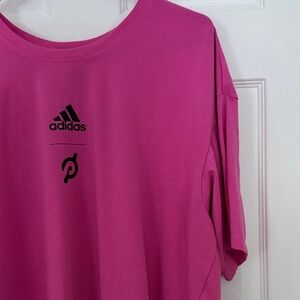 Adidas Peloton Bright Pink T Shirt